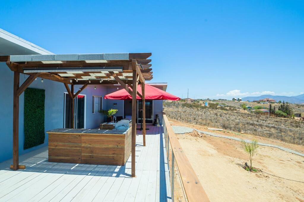 Casa Meraki Villa Valle de Guadalupe Exteriör bild